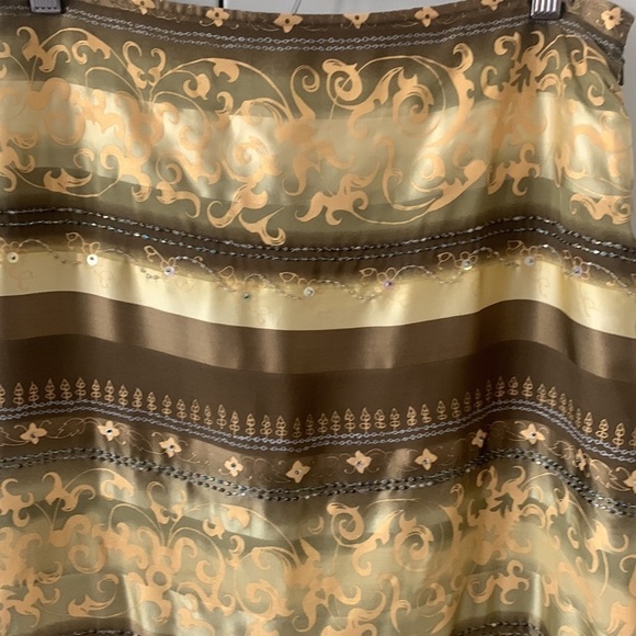 MUSE for Boston Proper Silk Long Skirt With 2 Long Side Slits size 10 - Picture 4 of 10